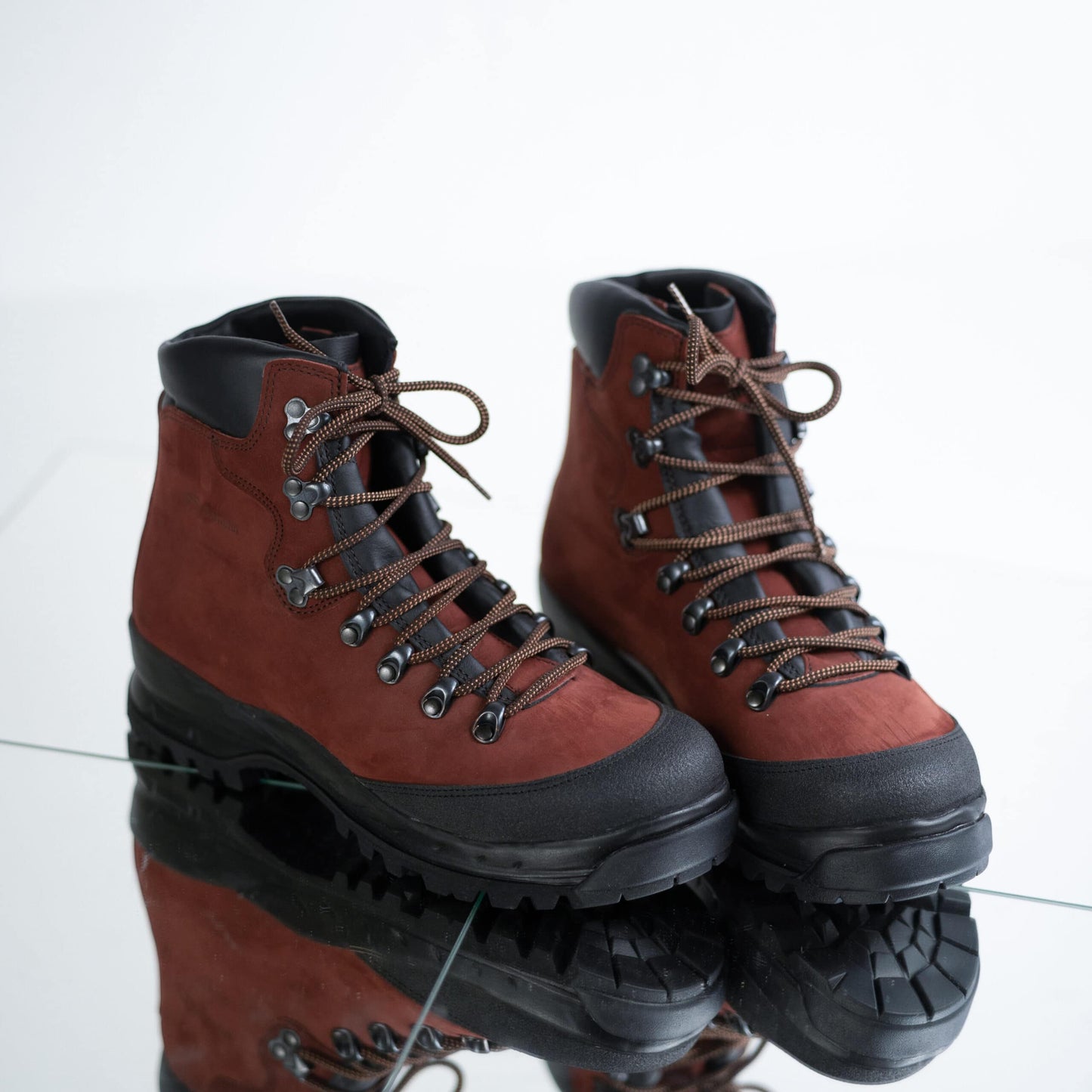 553P Rosso Aragosta Hiking Boots