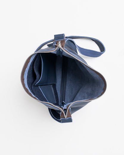 Handmade Anet L shoulder bag from Trendbag, crafted from high-quality furniture industry leftovers in Estonia. Unique design, eco-friendly, and durable.