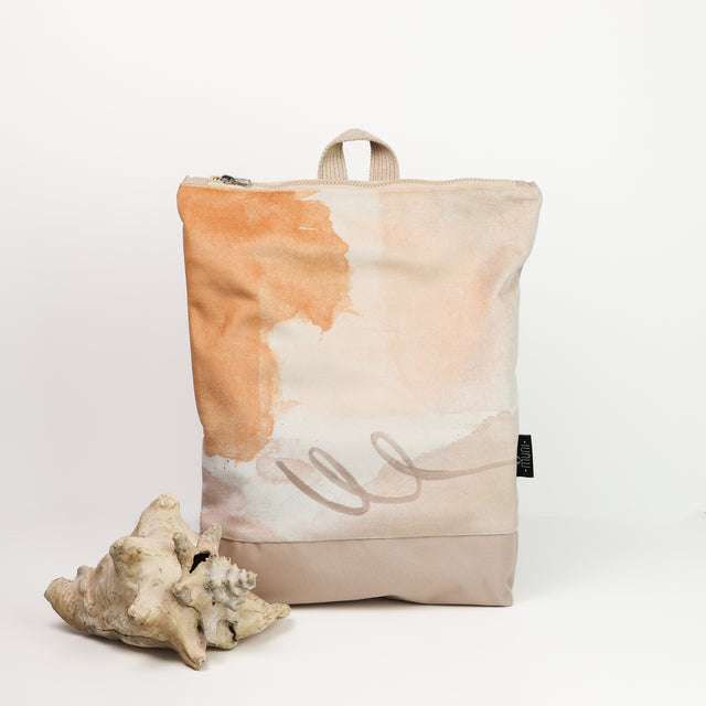 Backpack - Abstract Beige