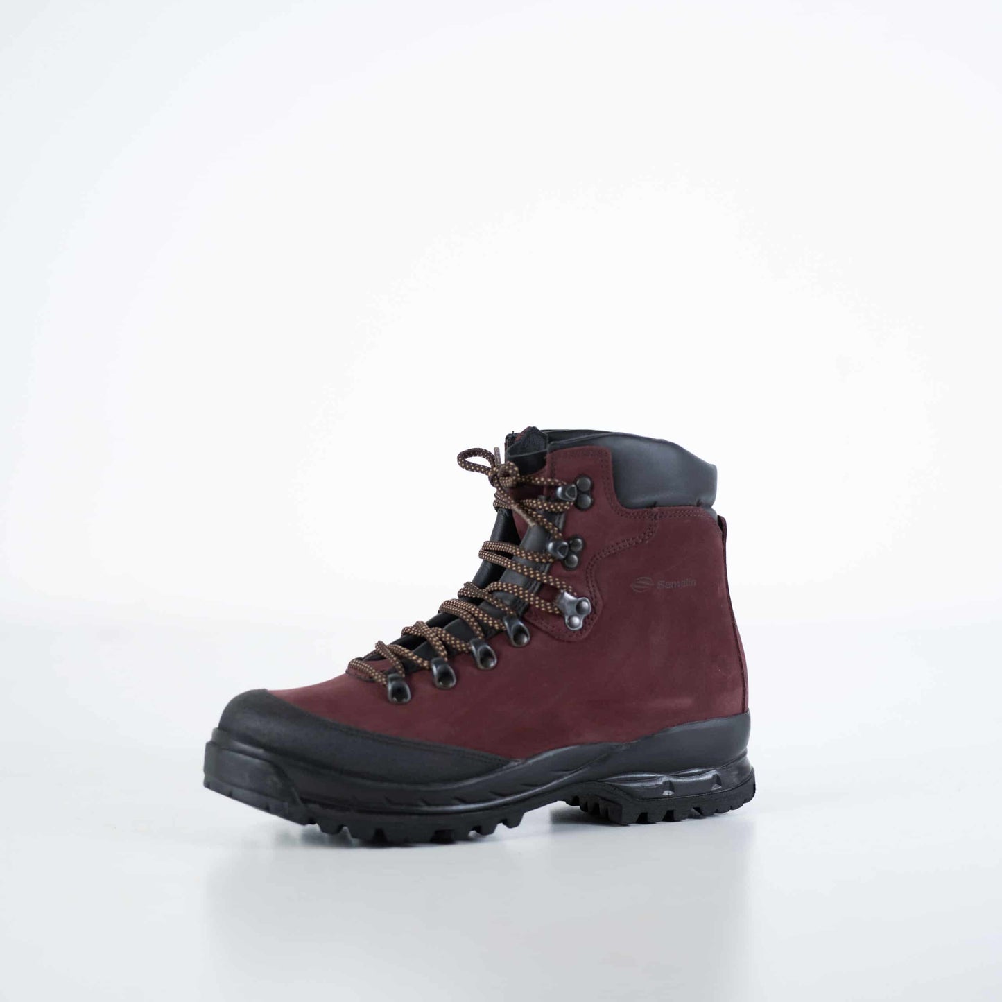 553P Burgundy Hiking Boots