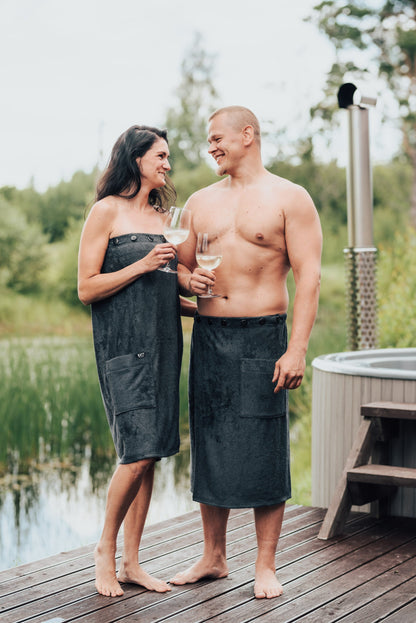 Spa Wrap for Women -  Bamboo Terry