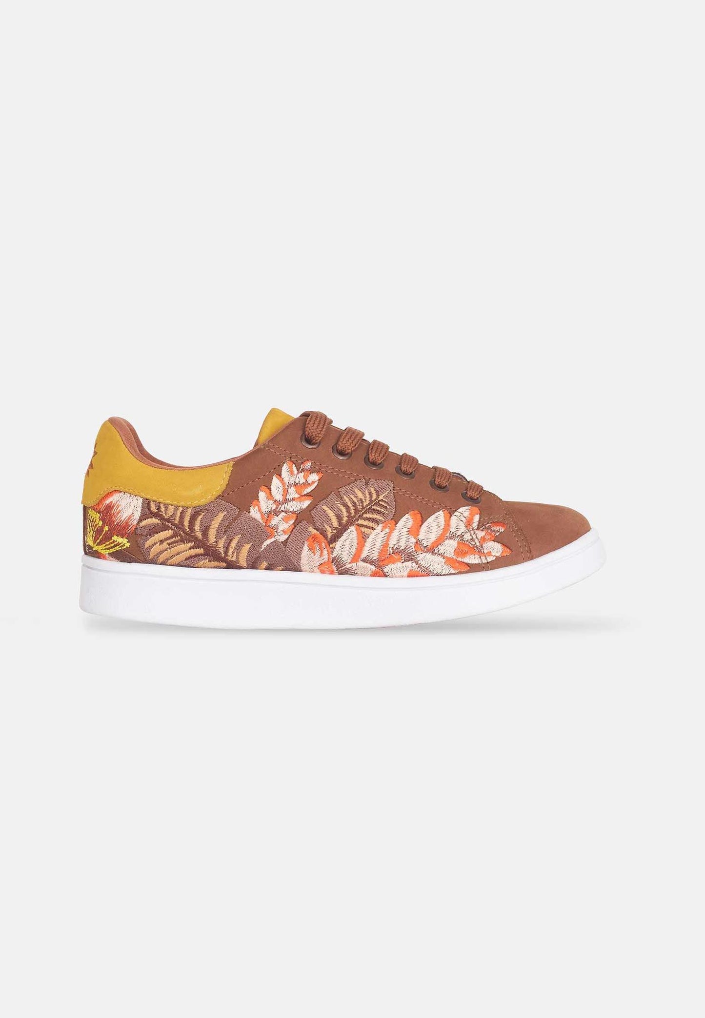 Mangará Women's Sneakers Embroidery Suede