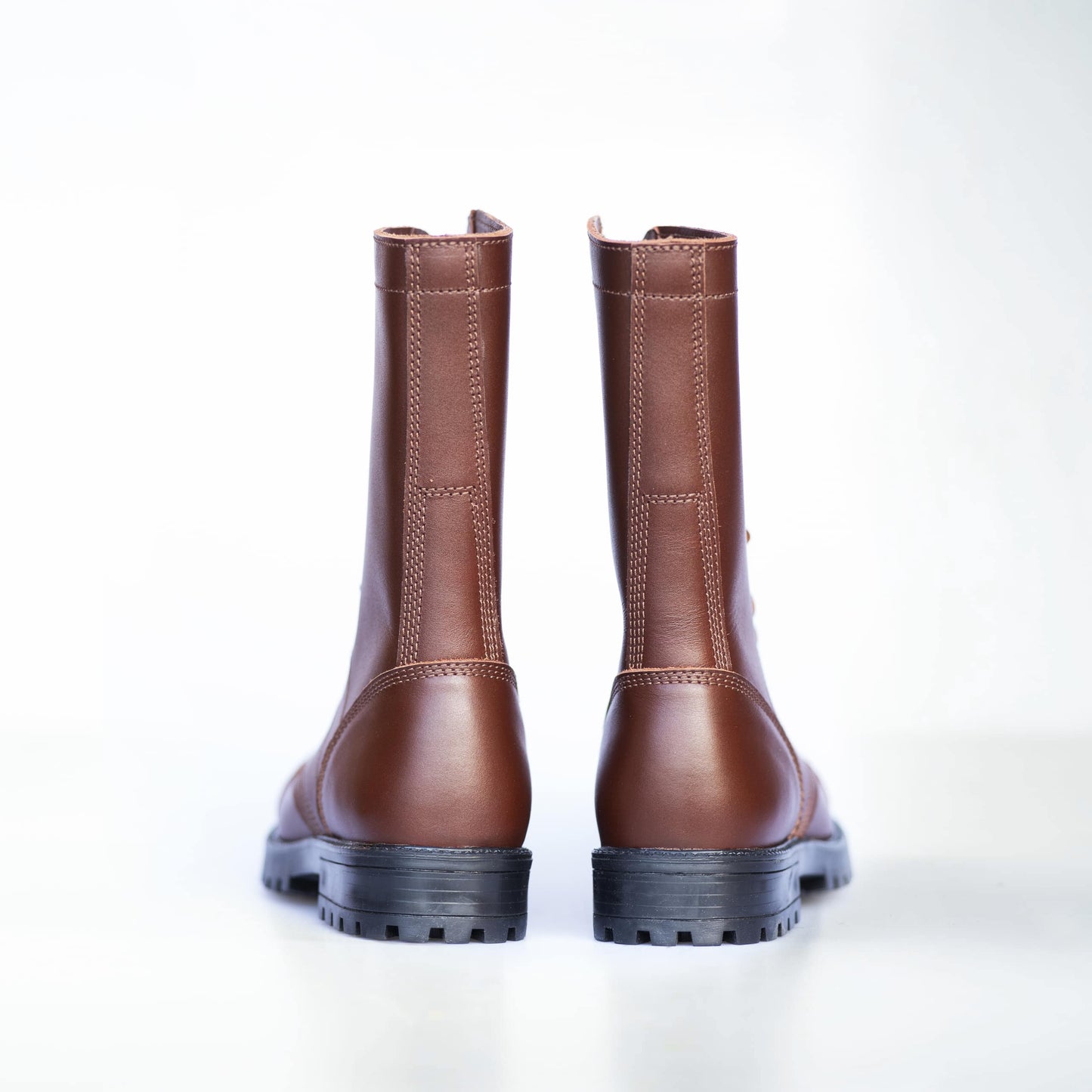 516 aka High Aviator Boots - Brown